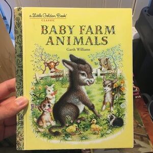 1987 Baby F A R M Animals book